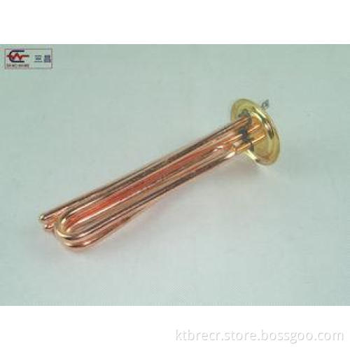 Oval Flange Industrial Electric Copper Heating Element For